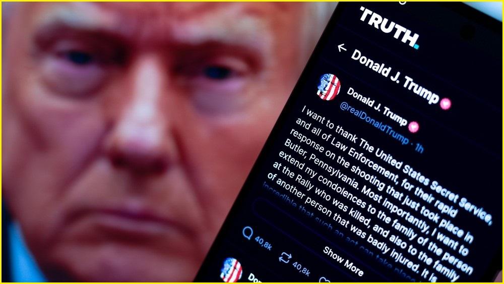 donald trump social media shooting Shutterstock